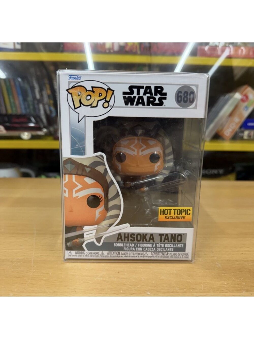 Funko Pop! Vinyl: Star Wars - Ahsoka Tano - Hot Topic (Exclusive) #272 With Case